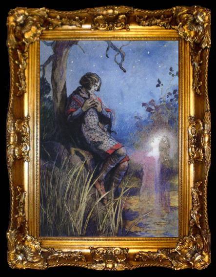 framed  George Edmund Varian THe Prince